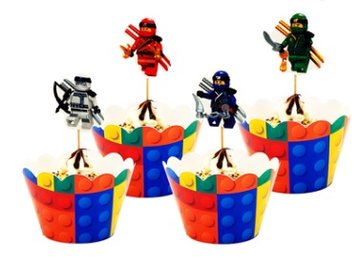 Lego Ninjago Cupcake Houder 