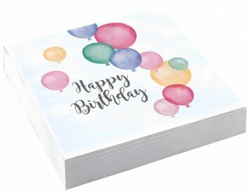 Happy Birthday Servetten