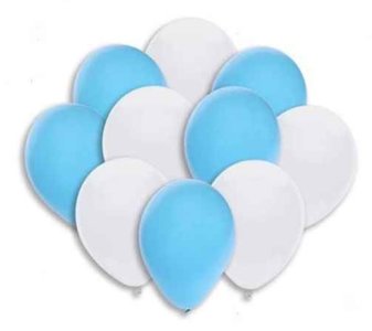 Ballonnen Set Pastel Kleuren Lichtbouw En Wit 