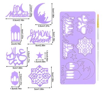 Eid Mubarak Koekjes Patroon