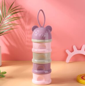 Melkpoeder Toren 4 Laags Roze/Paars