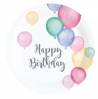 Happy Birthday Gebakbordjes