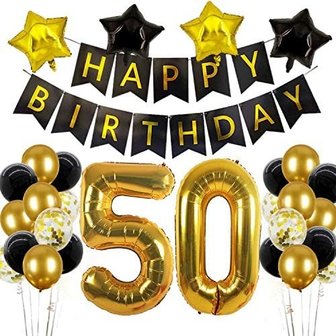 50 Jaar Feestversiering 
