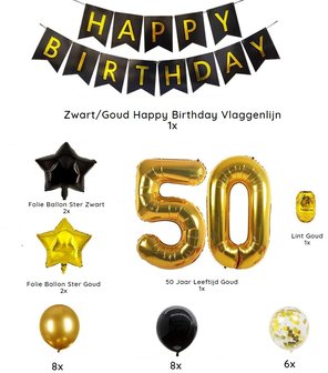 50 Jaar Feestversiering 