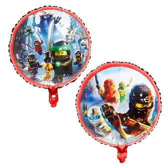 Lego Ninjago Ballonnen Set 4 jaar