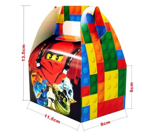Lego Ninjago Traktatie doosjes